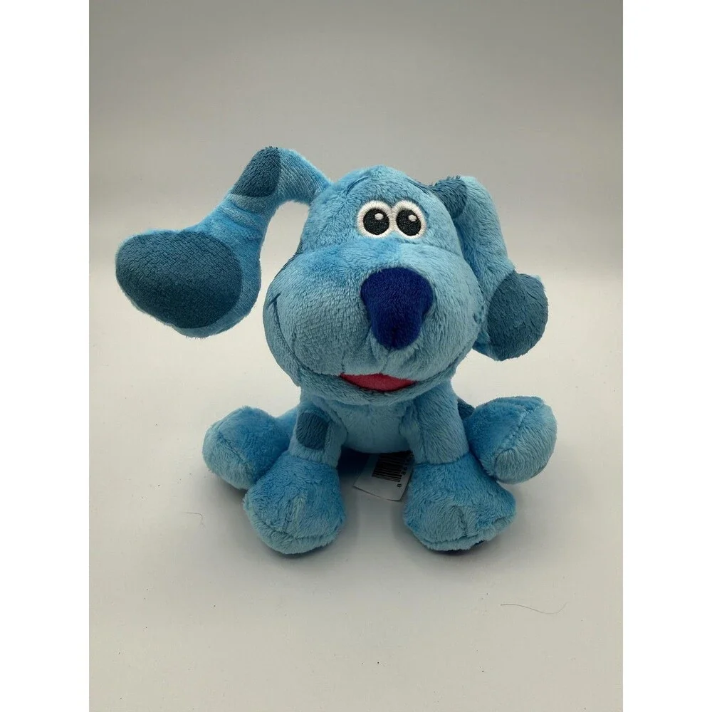 Blue's Clues & You Blue Dog Plush Stuffed Animal Toy Small Soft Cute Puppy